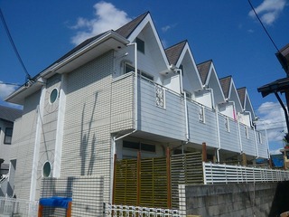 高槻市賃貸アパート プラチナム登美の里|外観