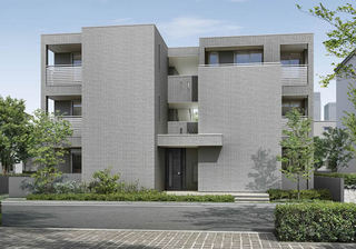 高槻市新築マンション 仮称)高槻市 岸田メゾン|外観パース.jpg